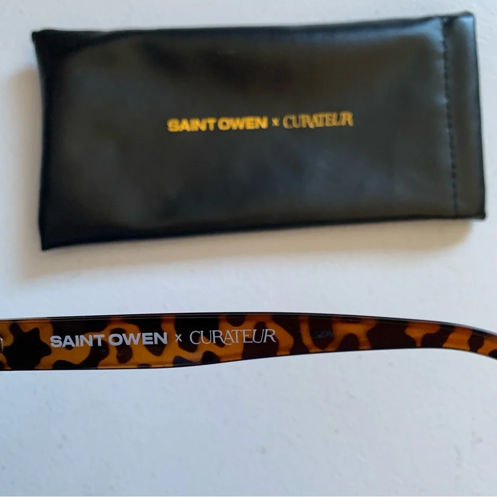 Saint Owen x Curateur WYLDE Tortoise Shell Sunglasses NWOT